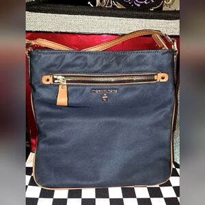 Michael Kors Kelsey Nylon/Leather Crossbody Satchel